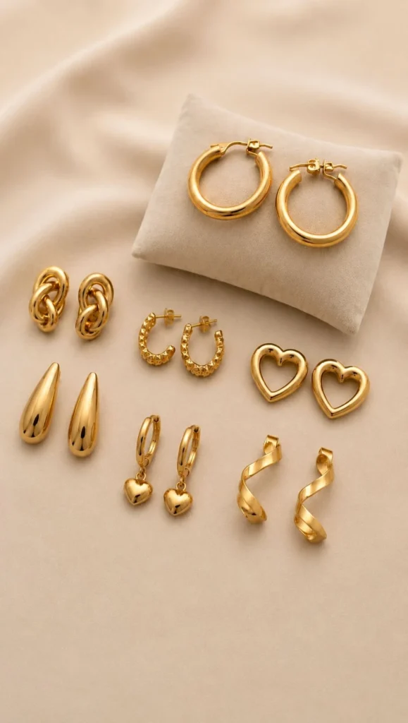 Earing set online anti tarnish jewellery store in kerala