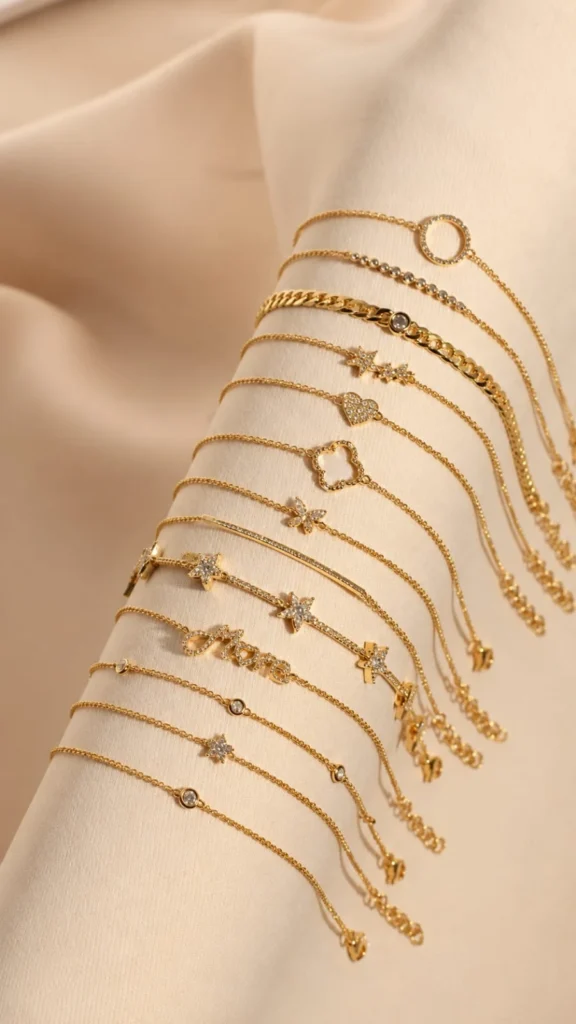 Bracelet set online anti tarnish jewellery store in kerala