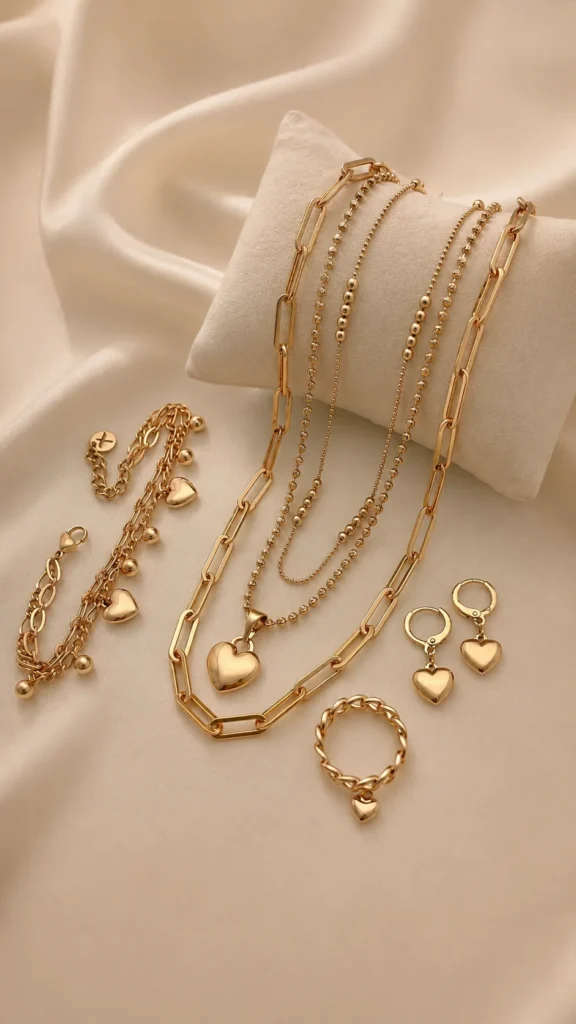 Chain set online anti tarnish jewellery store in kerala